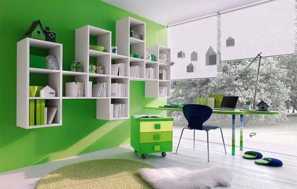Birbirinden Şık Duvar Rafı Tasarımları