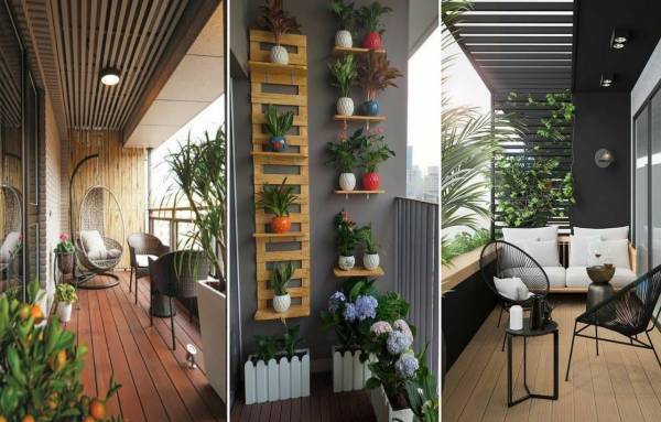 Dar Uzun Balkon Dekorasyonları