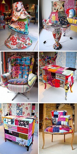 Ev Dekorasyonunda Patchwork Modası