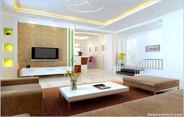 En Güzel Salon Dekorasyonu