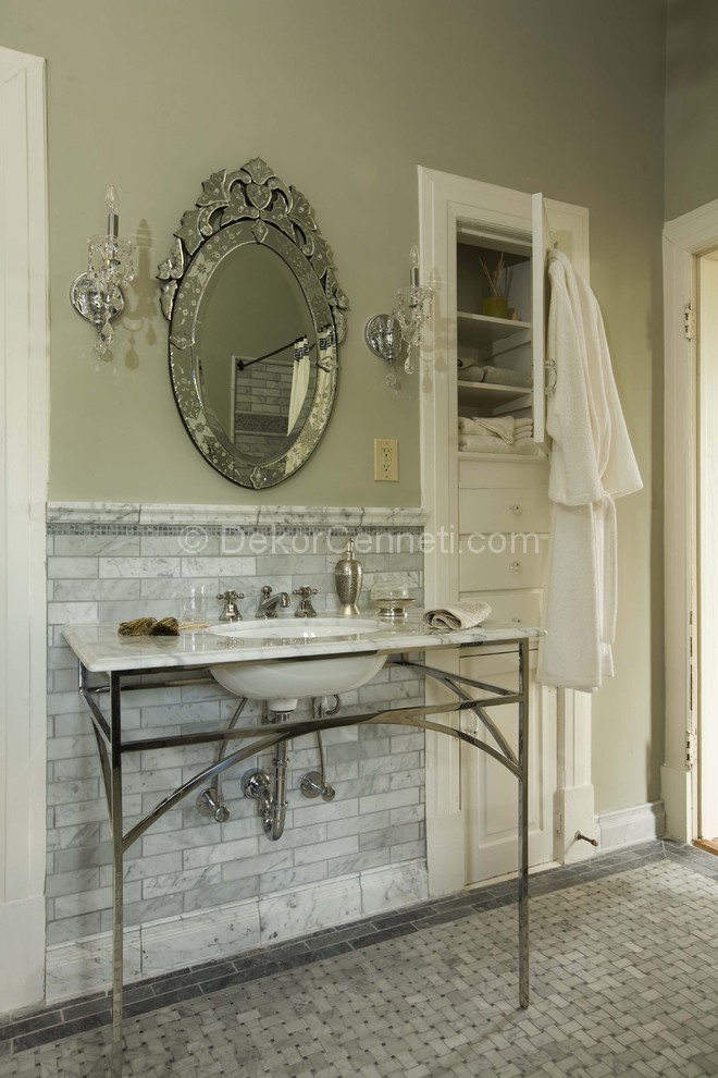 Farklı Banyo Dekorasyon Örnekleri