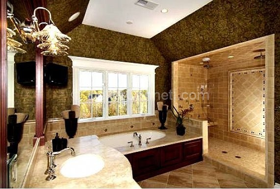 Lüks Banyo Dekorasyonu