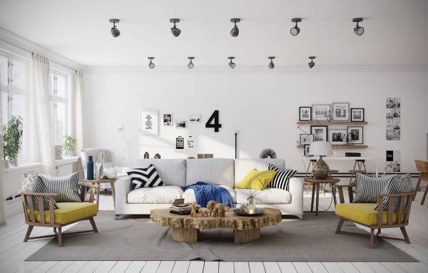 İskandinav Koltuk Modelleri İle Salon Dekorasyonları