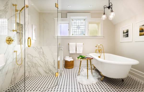 Sadeliğine Hayran Kalacağınız 15 Küvet Banyo Tasarımı