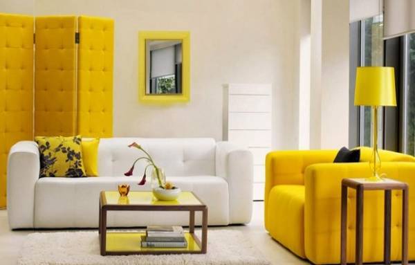 Yellow Home Decoration Models